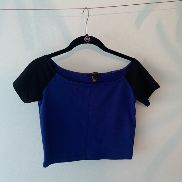 Color block crop top - Picture 3 of 4